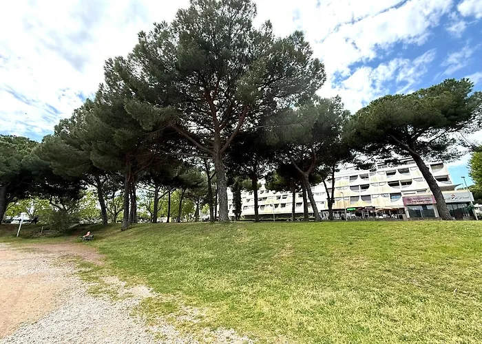 Cosy Le Couchant 4 Pers - Clim, Balcon,piscine,plage 5 Min, Motte Lejlighed *