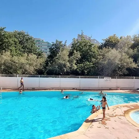 Lägenhet Cosy Le Couchant 4 Pers - Clim, Balcon,piscine,plage 5 Min, Motte