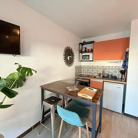 Cosy Le Couchant 4 Pers - Clim, Balcon,piscine,plage 5 Min, Motte