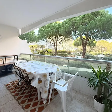 Cosy Le Couchant 4 Pers - Clim, Balcon,piscine,plage 5 Min, Motte Lägenhet *