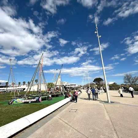 Cosy Le Couchant 4 Pers - Clim, Balcon,piscine,plage 5 Min, Motte Apartamento