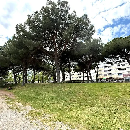 Cosy Le Couchant 4 Pers - Clim, Balcon,piscine,plage 5 Min, Motte Apartamento *