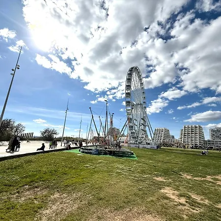 Apartamento Cosy Le Couchant 4 Pers - Clim, Balcon,piscine,plage 5 Min, Motte La Grande-Motte