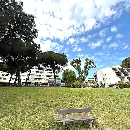 Cosy Le Couchant 4 Pers - Clim, Balcon,piscine,plage 5 Min, Motte *