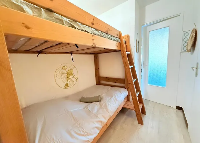 Apartamento Cosy Le Couchant 4 Pers - Clim, Balcon,piscine,plage 5 Min, Motte *