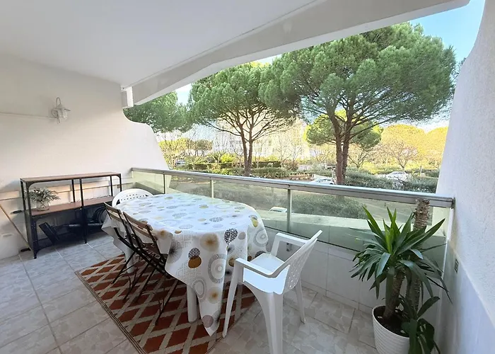 Cosy Le Couchant 4 Pers - Clim, Balcon,piscine,plage 5 Min, Motte Apartamento *