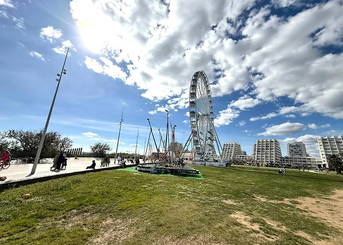 Apartamento Cosy Le Couchant 4 Pers - Clim, Balcon,piscine,plage 5 Min, Motte La Grande-Motte