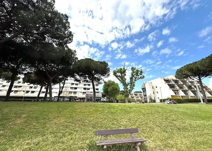 Cosy Le Couchant 4 Pers - Clim, Balcon,piscine,plage 5 Min, Motte *