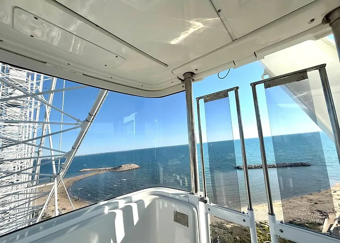 Cosy Le Couchant 4 Pers - Clim, Balcon,piscine,plage 5 Min, Motte La Grande-Motte