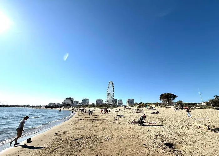 Cosy Le Couchant 4 Pers - Clim, Balcon,piscine,plage 5 Min, Motte Apartamento